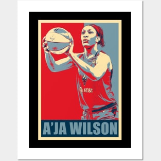 A'Ja Wilson Posters and Art